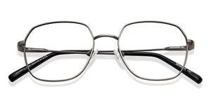Gunmetal Square Full Rim Unisex Eyeglasses by Lenskart Air-150804