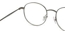 Load image into Gallery viewer, Gunmetal Round Full Rim Unisex Eyeglasses by John Jacobs-147691