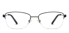 Load image into Gallery viewer, Blue Cat Eye Half Rim Women Eyeglasses by Vincent Chase-150991