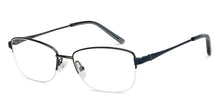 Load image into Gallery viewer, Blue Cat Eye Half Rim Women Eyeglasses by Vincent Chase-150991