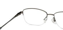Load image into Gallery viewer, Blue Cat Eye Half Rim Women Eyeglasses by Vincent Chase-150991