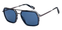 Load image into Gallery viewer, Blue Square Full Rim Unisex Sunglasses by John Jacobs-151013