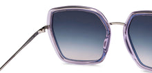 Load image into Gallery viewer, Blue Square Full Rim Unisex Sunglasses by John Jacobs-151024