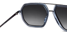 Load image into Gallery viewer, Grey Square Full Rim Unisex Sunglasses by John Jacobs-151007