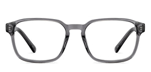 Grey Square Full Rim Kid Eyeglasses by Hooper-150939