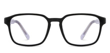 Load image into Gallery viewer, Black Square Full Rim Kid Eyeglasses by Hooper-150940