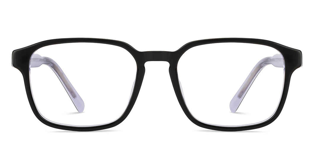 Black Square Full Rim Kid Eyeglasses by Hooper-150940