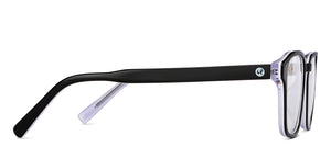 Black Square Full Rim Kid Eyeglasses by Hooper-150940