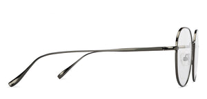 Gunmetal Round Full Rim Unisex Eyeglasses by John Jacobs-147613
