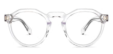 Load image into Gallery viewer, Transparent Hexagonal Full Rim Unisex Eyeglasses by John Jacobs-150652