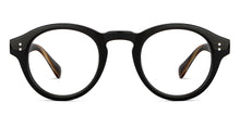 Load image into Gallery viewer, Black Round Full Rim Unisex Eyeglasses by John Jacobs-150664