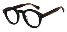 Load image into Gallery viewer, Black Round Full Rim Unisex Eyeglasses by John Jacobs-150664