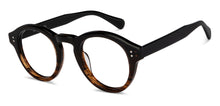 Load image into Gallery viewer, Black Round Full Rim Unisex Eyeglasses by John Jacobs-150665