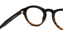 Load image into Gallery viewer, Black Round Full Rim Unisex Eyeglasses by John Jacobs-150665
