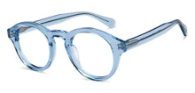 Load image into Gallery viewer, Blue Round Full Rim Unisex Eyeglasses by John Jacobs-150666