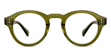 Load image into Gallery viewer, Green Round Full Rim Unisex Eyeglasses by John Jacobs-150667
