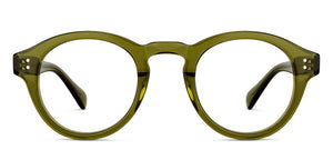 Green Round Full Rim Unisex Eyeglasses by John Jacobs-150667