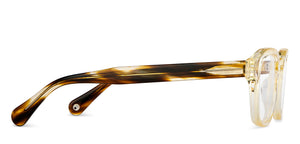 Yellow Wayfarer Full Rim Unisex Eyeglasses by John Jacobs-150669