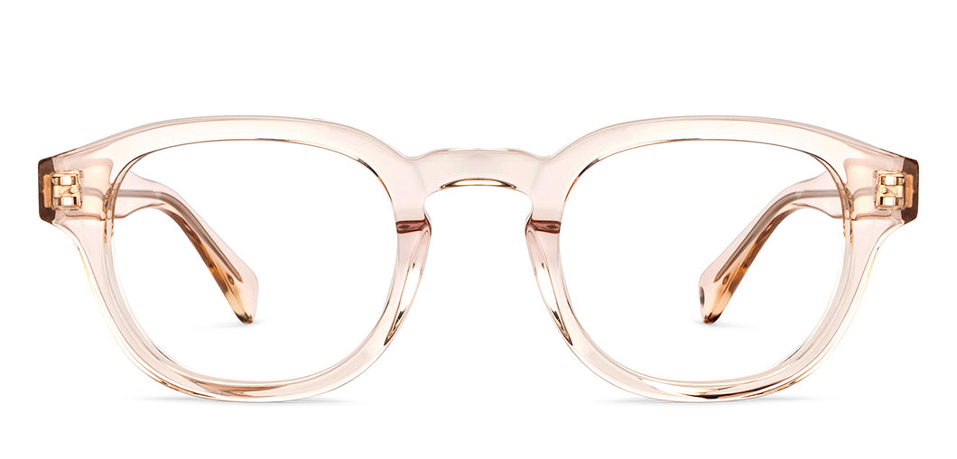 Brown Wayfarer Full Rim Unisex Eyeglasses by John Jacobs-150670