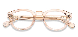 Brown Wayfarer Full Rim Unisex Eyeglasses by John Jacobs-150670