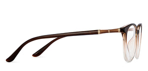 Brown Cat Eye Full Rim Unisex Eyeglasses by Lenskart Air-150554