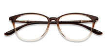 Load image into Gallery viewer, Brown Cat Eye Full Rim Unisex Eyeglasses by Lenskart Air-150554