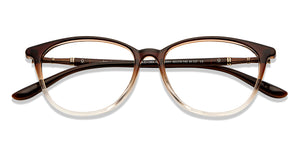 Brown Cat Eye Full Rim Unisex Eyeglasses by Lenskart Air-150554
