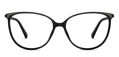 Black Cat Eye Full Rim Unisex Eyeglasses by Lenskart Air-150572