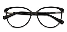Load image into Gallery viewer, Black Cat Eye Full Rim Unisex Eyeglasses by Lenskart Air-150572