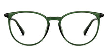 Load image into Gallery viewer, Green Round Full Rim Unisex Eyeglasses by Lenskart Air-150575