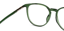 Load image into Gallery viewer, Green Round Full Rim Unisex Eyeglasses by Lenskart Air-150575