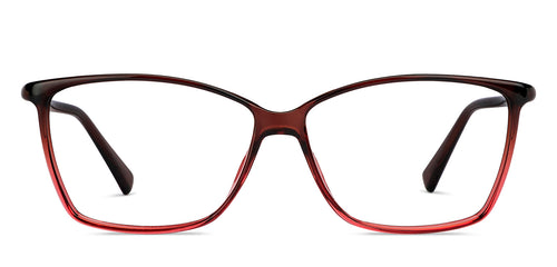 Maroon Square Full Rim Unisex Eyeglasses by Lenskart Air-150577
