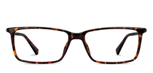 Tortoise Square Full Rim Unisex Eyeglasses by Lenskart Air-150585