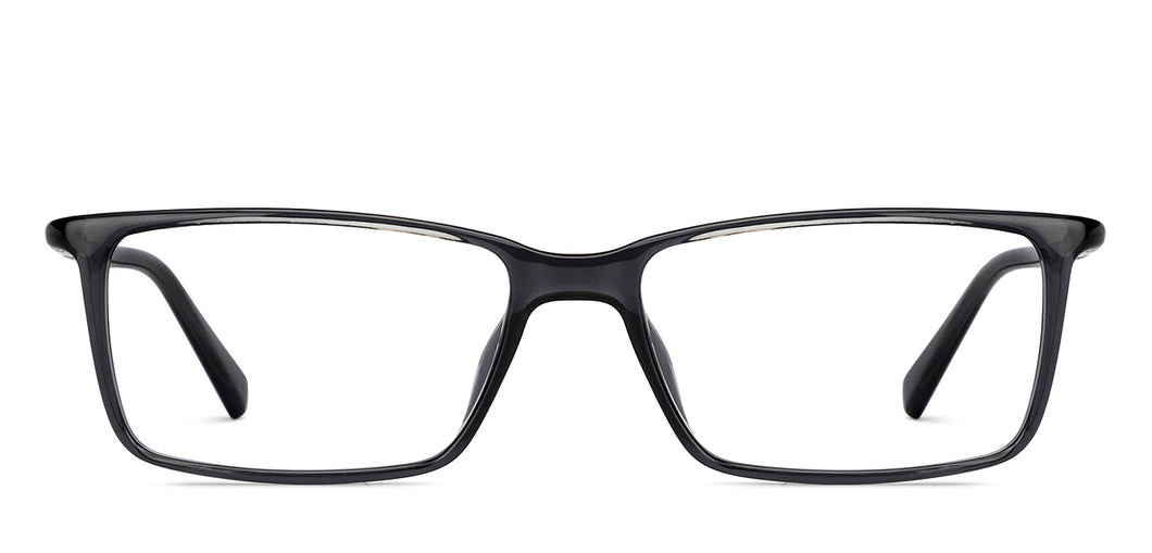 Grey Square Full Rim Unisex Eyeglasses by Lenskart Air-150586