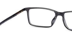 Grey Square Full Rim Unisex Eyeglasses by Lenskart Air-150586