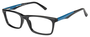 Black Rectangle Full Rim Unisex Eyeglasses by Vincent Chase Online-107583