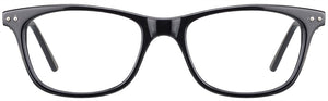 Black Wayfarer Full Rim Unisex Eyeglasses by Vincent Chase Online-96996