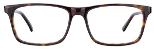 Tortoise Rectangle Full Rim Unisex Eyeglasses by Vincent Chase Online-109390