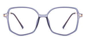 Purple Hexagonal Full Rim Unisex Eyeglasses by Lenskart Air-149706