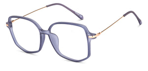 Purple Hexagonal Full Rim Unisex Eyeglasses by Lenskart Air-149706