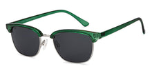 Load image into Gallery viewer, Green Club Master Full Rim Unisex Sunglasses by Vincent Chase Polarized-151128