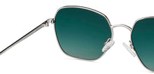 Load image into Gallery viewer, Gunmetal Geometric Full Rim Unisex Sunglasses by Vincent Chase Polarized-151377