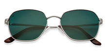 Load image into Gallery viewer, Gunmetal Geometric Full Rim Unisex Sunglasses by Vincent Chase Polarized-151377