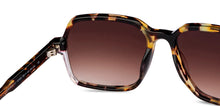 Load image into Gallery viewer, Tortoise Square Full Rim Unisex Sunglasses by John Jacobs-151020