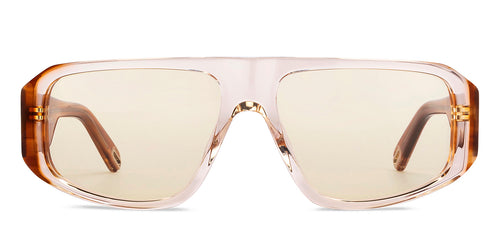 Transparent Square Full Rim Unisex Sunglasses by John Jacobs-151027