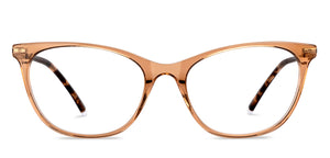 Brown Cat Eye Full Rim Women Eyeglasses by Vincent Chase-150504