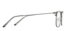 Load image into Gallery viewer, Gunmetal Square Full Rim Unisex Eyeglasses by Vincent Chase-150509