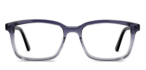 Blue Rectangle Full Rim Unisex Eyeglasses by Vincent Chase-151295