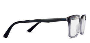 Blue Rectangle Full Rim Unisex Eyeglasses by Vincent Chase-151295