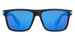 Black Wayfarer Full Rim Unisex Sunglasses by Vincent Chase Polarized-151047
